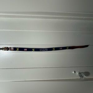 2022 US Open The Country Club Brookline Smathers &
Branson Needlepoint Belt 32